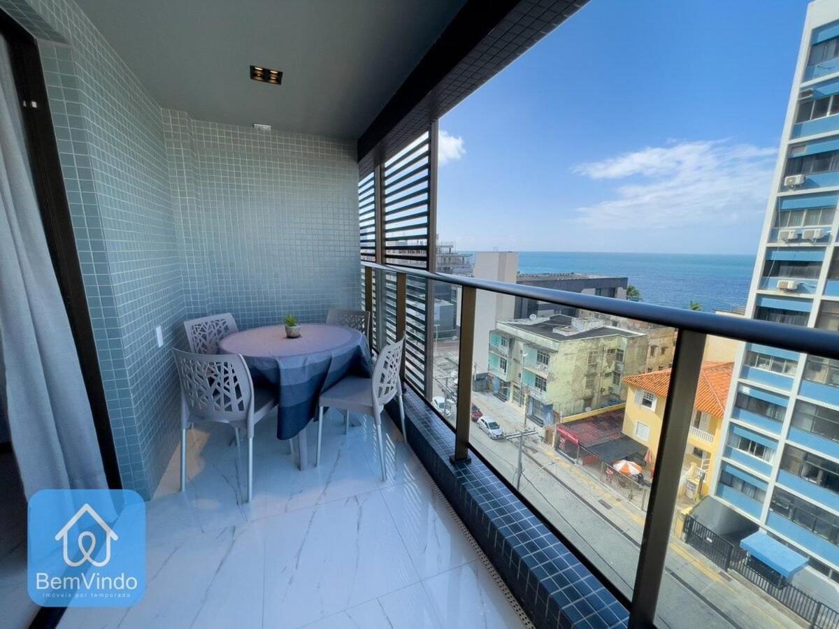 Apartamento Com Linda Vista Mar No Smart Barra 2 Salvador Exteriör bild