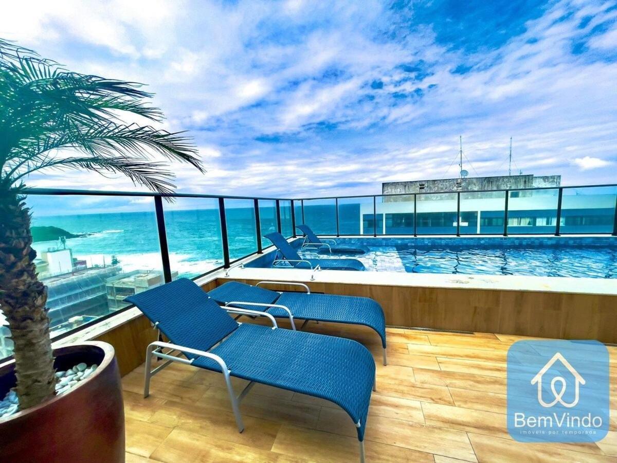 Apartamento Com Linda Vista Mar No Smart Barra 2 Salvador Exteriör bild