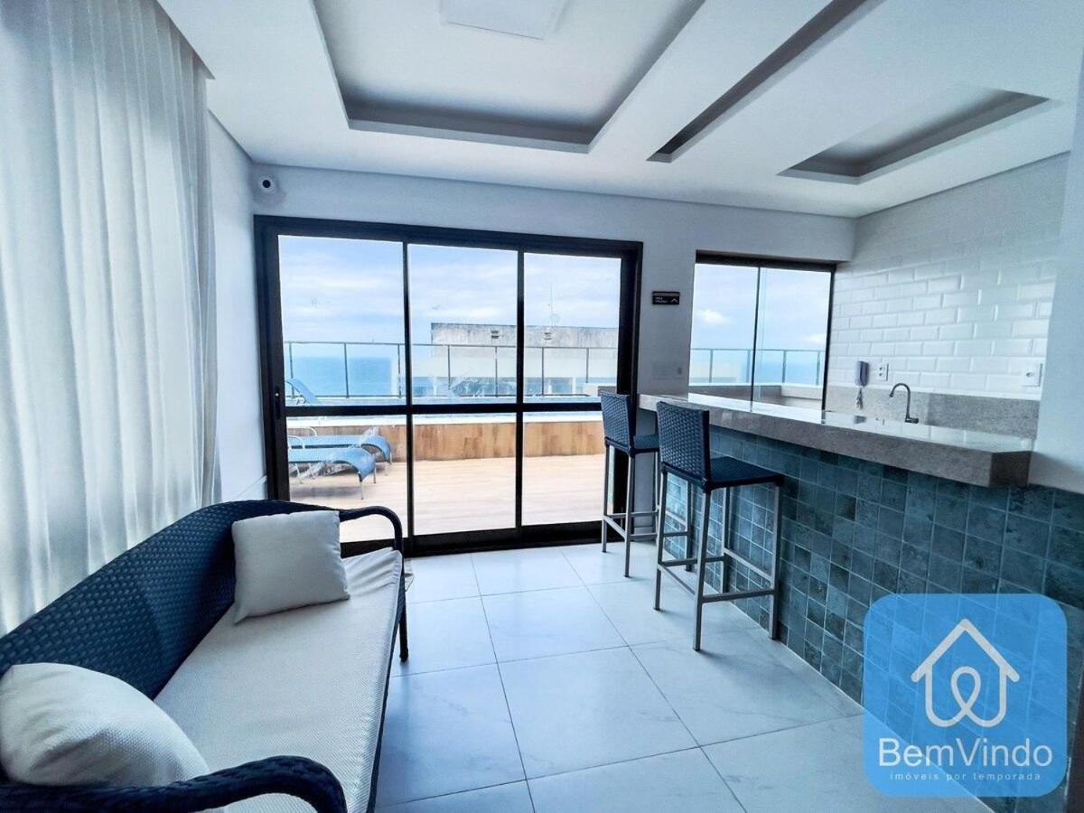 Apartamento Com Linda Vista Mar No Smart Barra 2 Salvador Exteriör bild